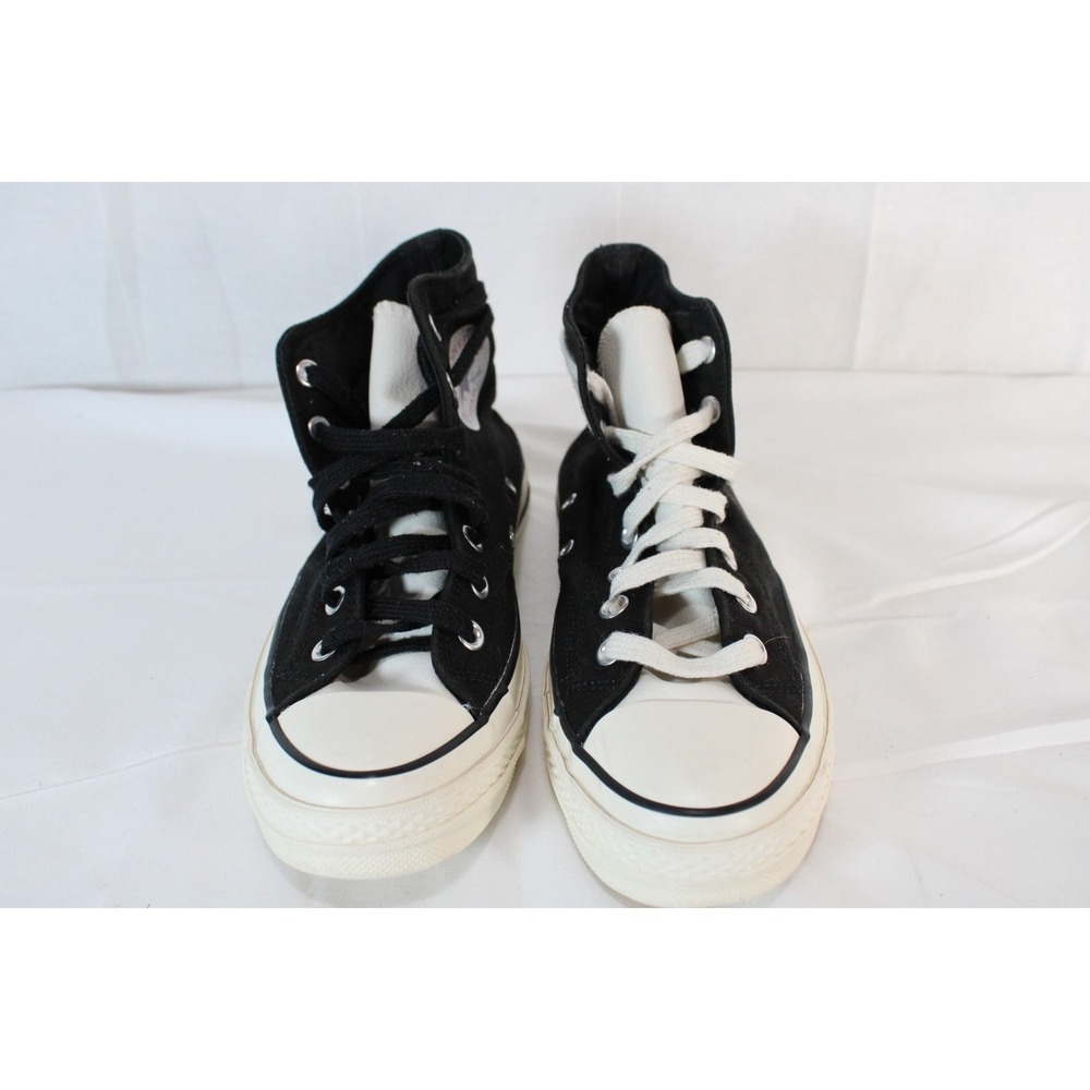Converse Fear of God Essentials Chuck 70 Hi Black White Mens 5.5 Womens 7.5 - Picture 9 of 13